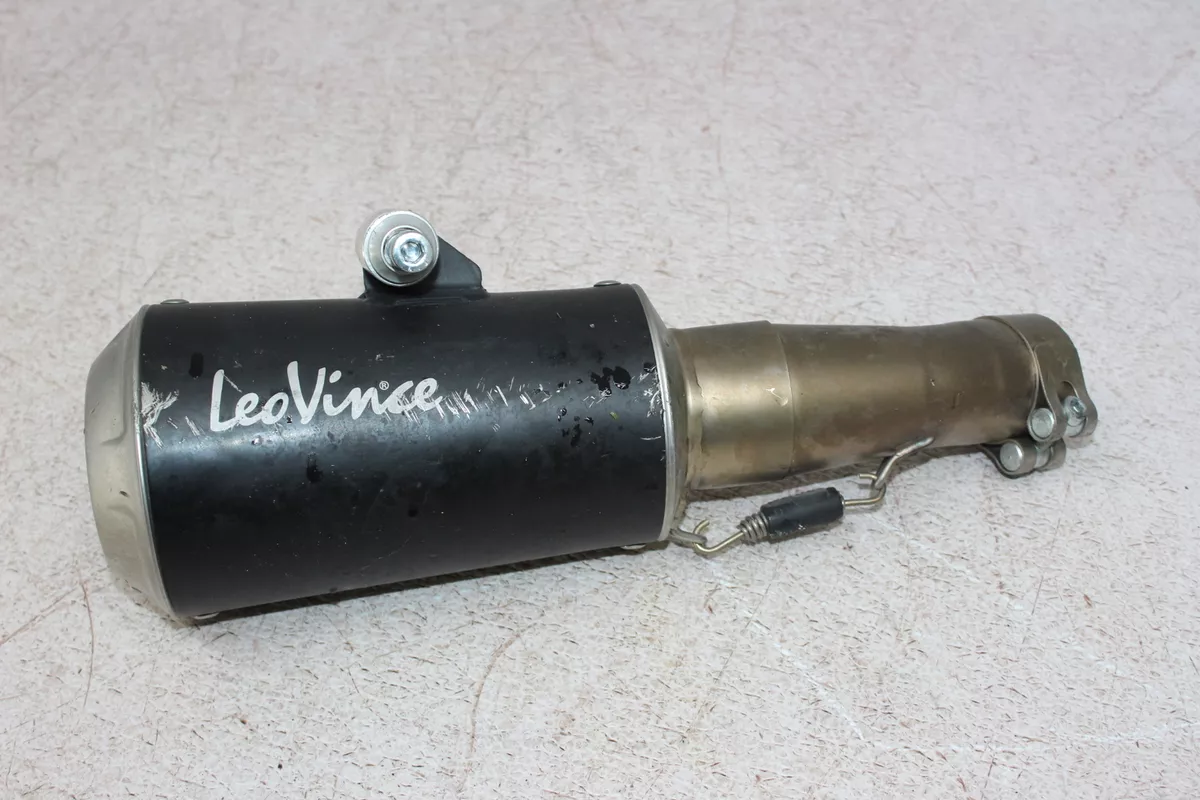 22 KAWASAKI NINJA 400 EX400 EXHAUST PIPE MUFFLER SLIP ON CAN