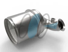 FAP DPF Citroen C3, DS3, Peugeot 206, 207, 1.4 Diesel - OE: 1606857180, 1731YQ
