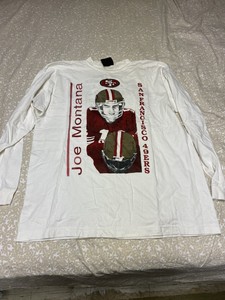 49ers long sleeve throwback jersey