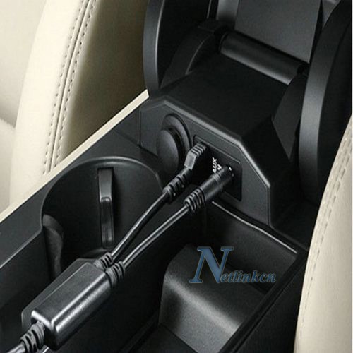 iPHONE 14 13 12 11 X 8 PLUS BMW MINI COOPER AUX IN ADAPTER USB CABLE 61122354478 - Picture 5 of 5