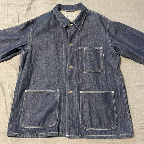 Barbour x Engineered Garments Border Coat Navy Japan Rare Used Free Shipping