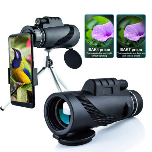 Day / Night Vision 80x100 Zoom HD Monocular Starscope Monocular