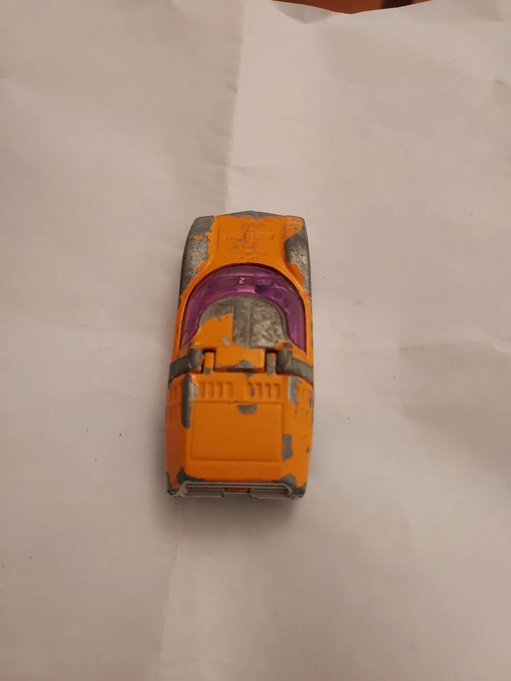 Matchbox Superfast no66 Mazda RX500 1971 orange white. Good  condition.  - Image 3 of 4