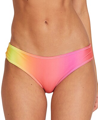 Volcom MULTI Juniors I Dip U Dip Ombre Cheeky Bikini Swim Bottoms, US Large