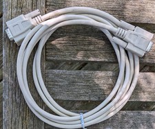10 ft VGA SVGA Male 2 Female M-F Video Monitor Extension Cable 14pin HD15 Mac PC
