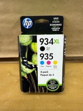HP 934XL Black / 935 Tricolor Ink Cartridge Exp: 01/2023