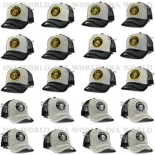 MEXICAN Hat Mesh Snapback MEXICO Federal Logo State Baseball Cap- Heather Gray