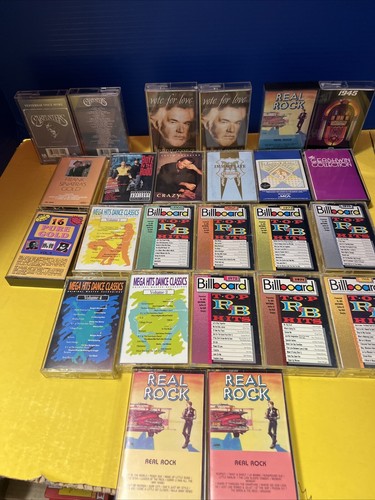 Lot 25 Cassette Lot Tapes Great Artist Line Up. As I’d Sale - Picture 2 of 13
