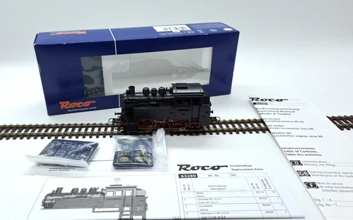 Roco H0 1:87  63289 Dampflok BR 80 DB - schwarz in OVP