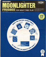 Professional Moonlighter 110 Model Frisbee  Original Insert. Glows in the Dark 