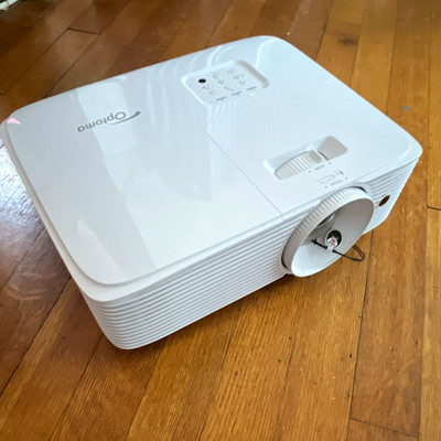Optoma DLP 1080p 3D Desktop Projector 3500 ANSI Lumens HDMI White