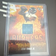 2025 Panini Absolute Burners Memorabilia RC Brian Thomas Jr. Jaguars
