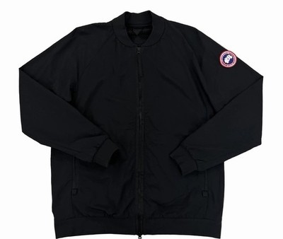 Canada Goose Arctic Program Black Bomber Jacket Full Zip Logo Men s XL