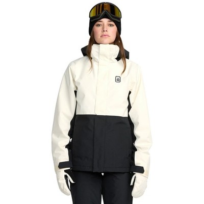Volcom Bolt Insulated Women's Winter Jacket, Bone, Large