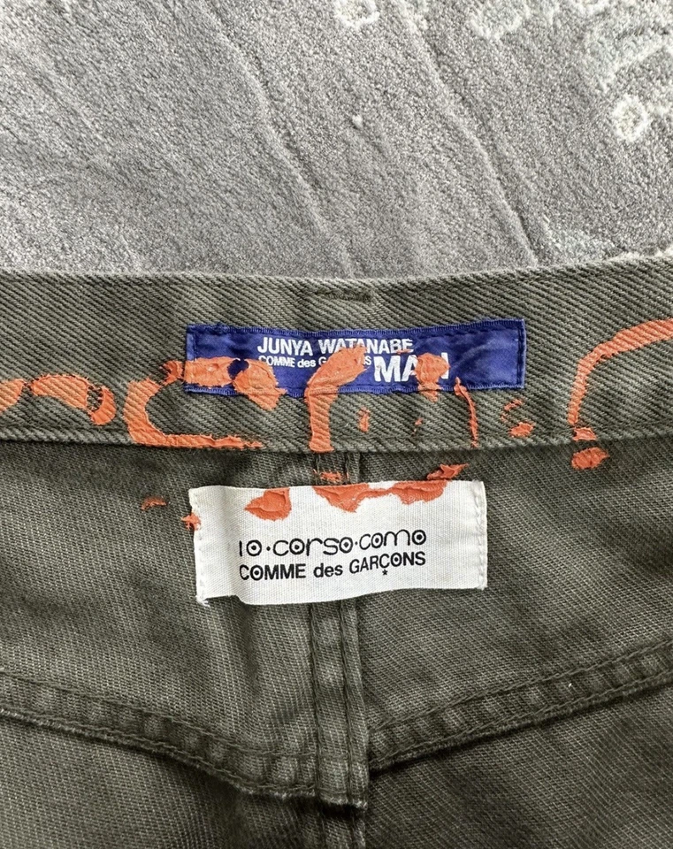 COMME DES GARÇON JUNYA WANTANBE 牛仔裤 10 CORSO — 第 2/4 张图片