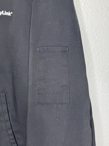 Vintage Dickies Jacke Herren 2XL schwarz Canvas Reißverschluss Arbeit Eisenhower Bomber Mechaniker - Bild 6 von 21