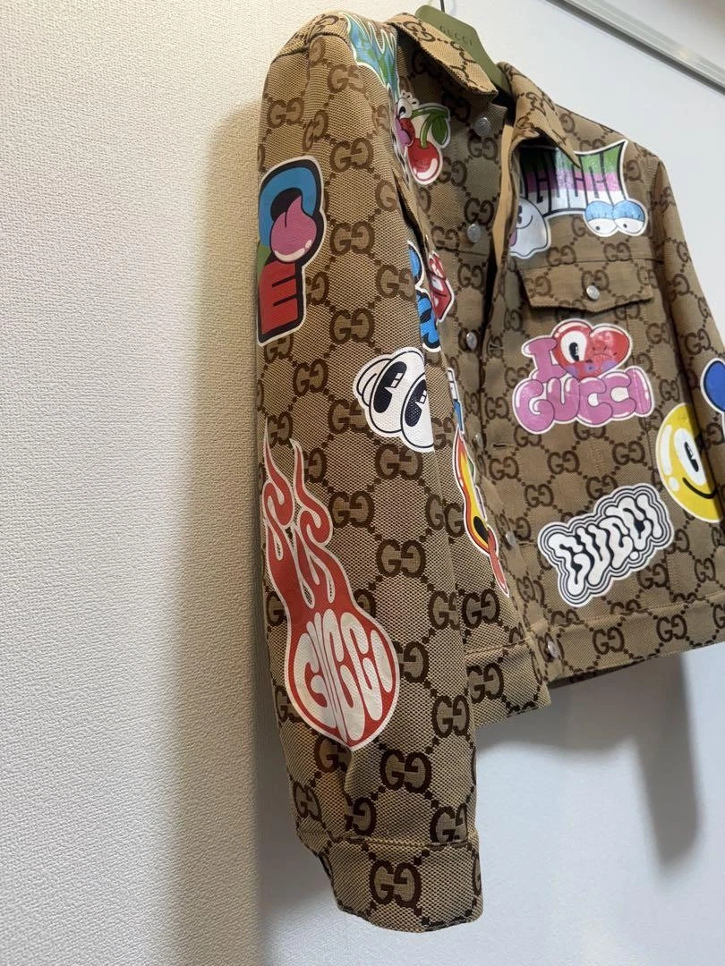 Giacca Patch Personaggio Gucci 24Ss