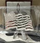 Old Glory American Flag by SMI 1 oz .999 Silver Bullion Security Art Bar