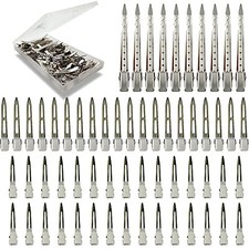 60Pcs Styling Hair Clips, Silver Metal Duck Billed Hair Clips for Women