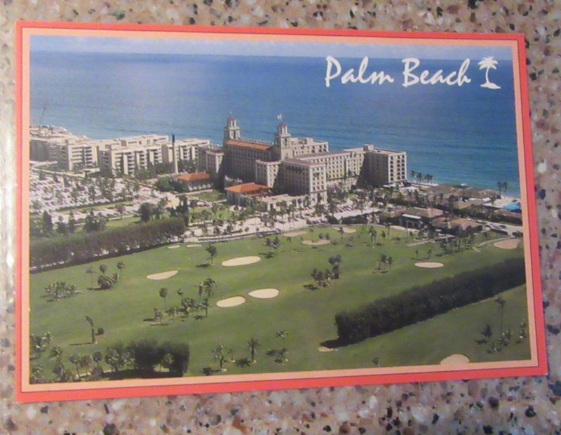 The Breaker's hotel & Golf Course - Palm Beach - FLORIDA 4x6 Postcard