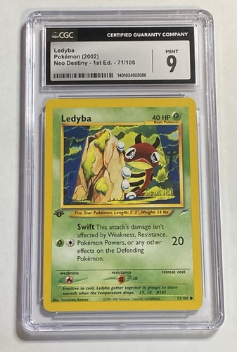 Ledyba (1st Edition) graded CGC 9 for sale on eBay