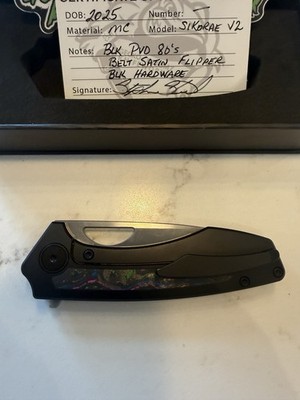 Gecko Customz Knifeworks Sikorae V2 Custom Handmade Magnacut UV | eBay