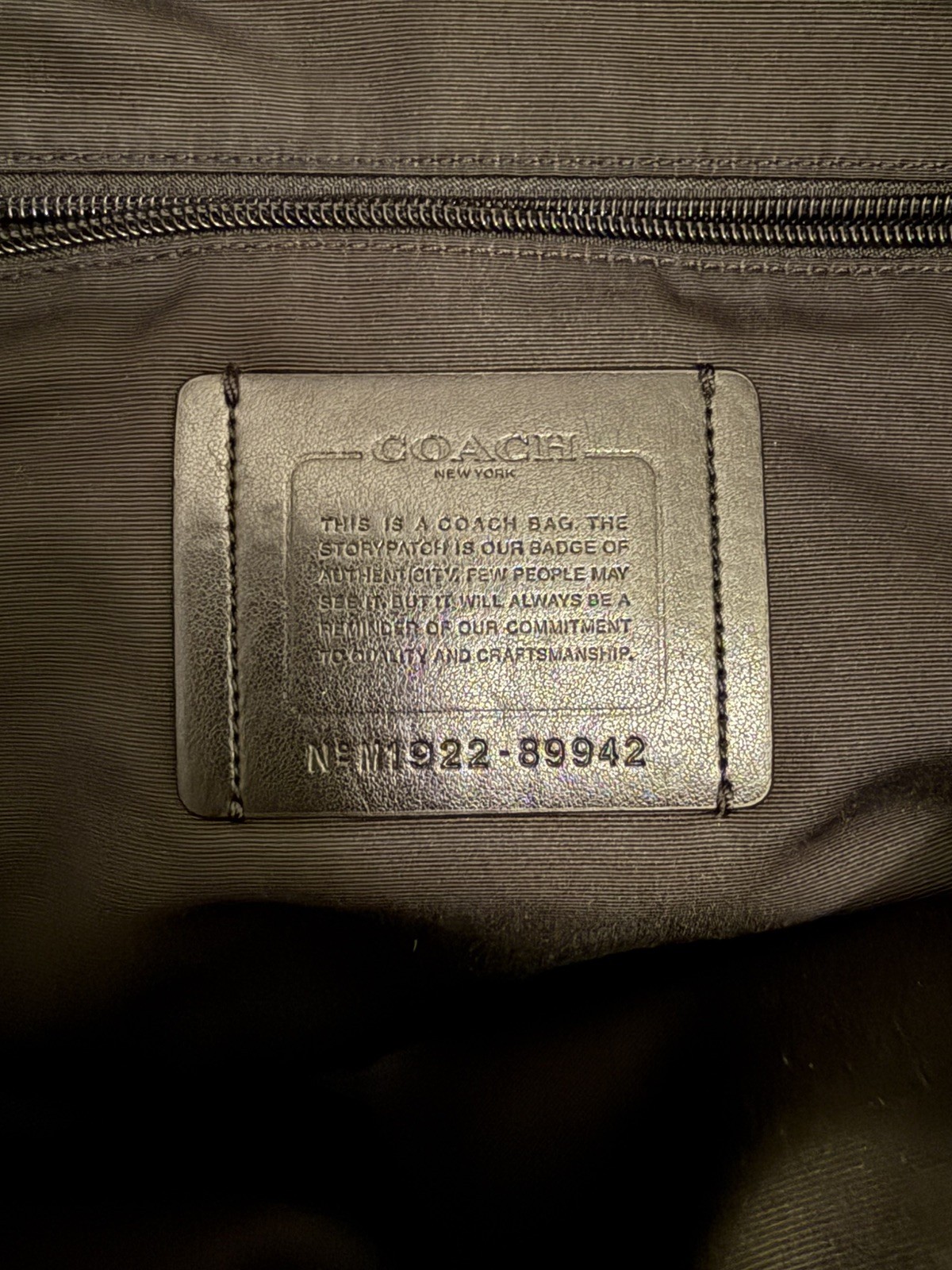 Coach Backpack - Black - image 2