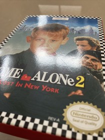Home Alone 2 Lost In New York NES Box, Manual & Game Authentic Tested Nintendo