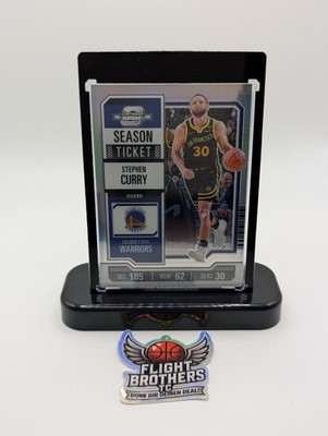 STEPHEN CURRY Silver Prizm 2023-24 Panini Contenders Optic #37 Season Ticket GSW