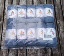 Mayflower Cotton 8 Blue Yarn NO 1421 50g 10 Balls New