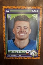 2024 Panini Score-A-Treat - Rising Stars Ladd McConkey #34 Orange Pumpkins (RC)