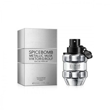 2025 Viktor Rolf Spicebomb METALLIC MUSK Eau de PARFUM 1.7oz/50ml NEW SEALED