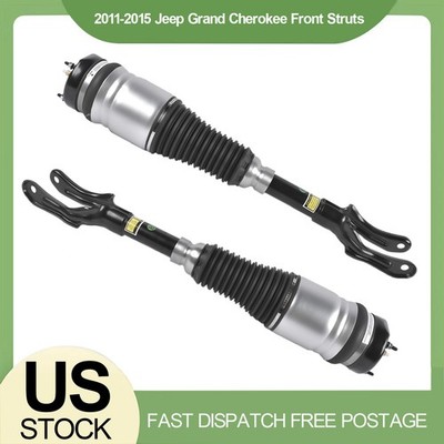 Pair Front Air Suspension Struts Fits 2011-2015 Jeep Grand Cherokee WK2 Overland
