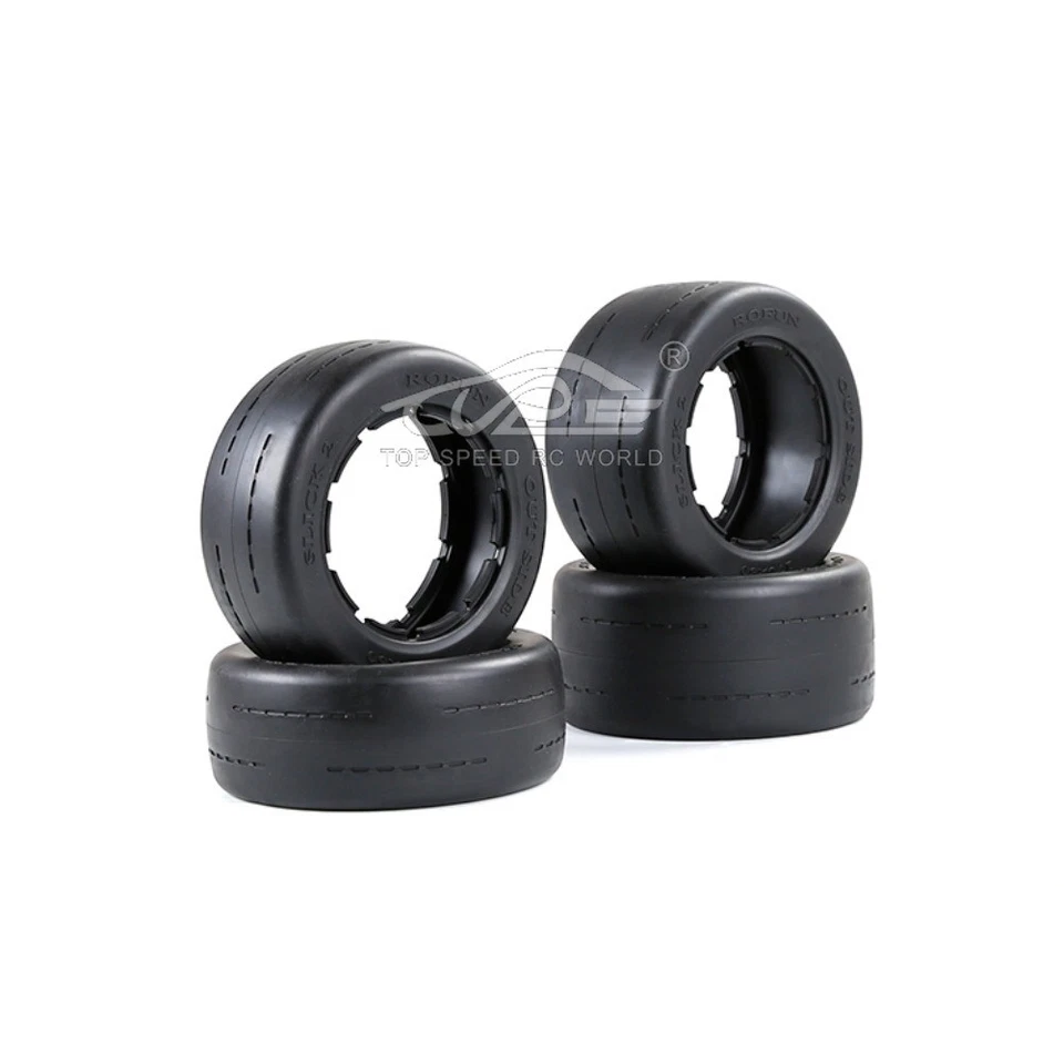 2 Generation Glatzereifen Reifen Haut für 1/5 HPI Baja RV KM 5B rc Autoteile - Bild 4 von 4