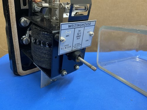 WESTINGHOUSE 1095343-C TYPE SC-1 CURRENT RELAY .5-2 AMPS