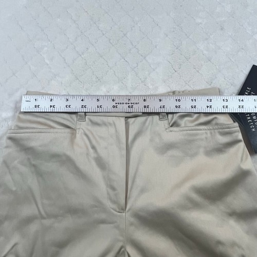 NWT Sag Harbor Estilo Ankle Pant S32111 - cream color - Women’s size 4 Petite - Picture 5 of 7
