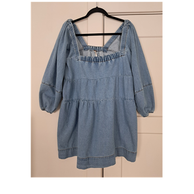 free people blue jean babydoll dress Free People Daisy Denim Babydoll Romper  Josie's Boutique