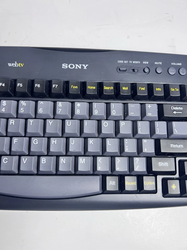 Sony WebTv SWK-8660 Wireless Keyboard P/N KI-W250 - Image 4 of 4