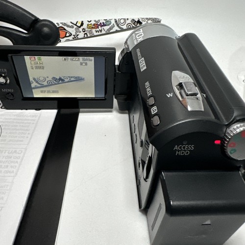 Panasonic SDR-H80 60GB Standard Definition and HDD Camcorder Black CLEAN - Picture 8 of 13