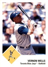 Vernon Wells Base Fleer Tradition 183 NM