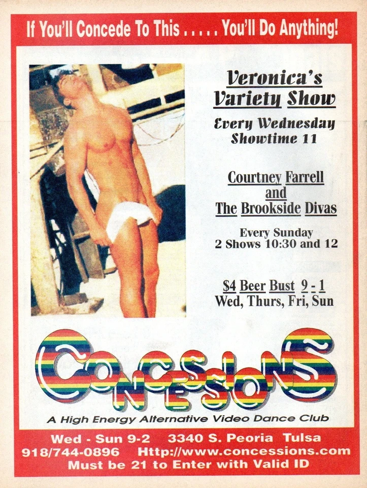 The Triangle Midwest Gay/Lesbian Magazine April 1998 Somebody's Sister Tulsa OK Foto 4 de 4