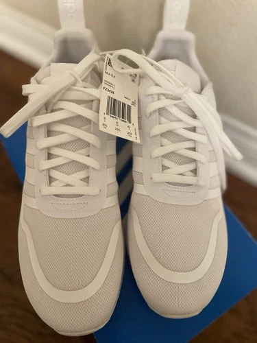Adidas Originals Multix FZ3439 Triple White Comfort Men's size 8.5