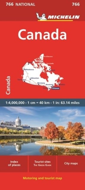 Canada - Michelin National Map 766 by Michelin SHEET MAP 9782067259676 - Image 3