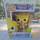 Funko Pop! Vinyl: Sonic the Hedgehog - Super Sonic First Appearance (Glows in...