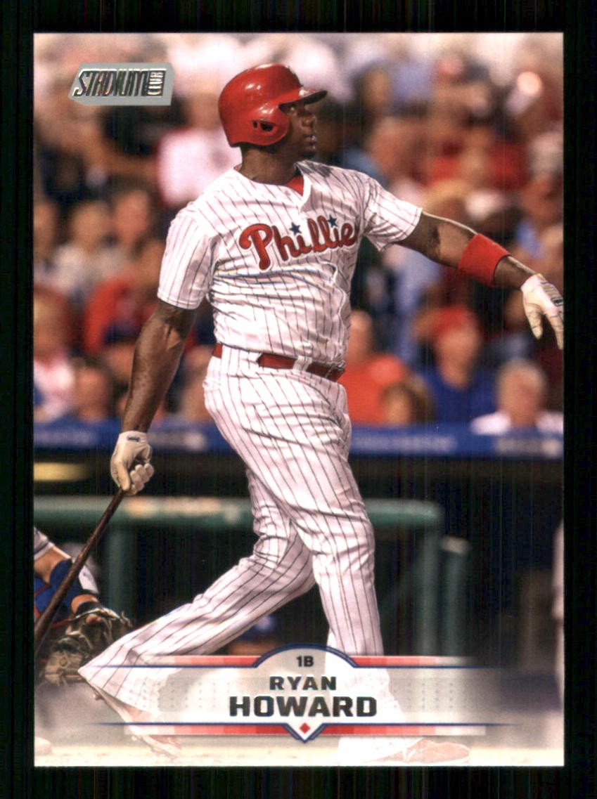 2025 Stadium Club #148 Ryan Howard Philadelphia Phillies 63380