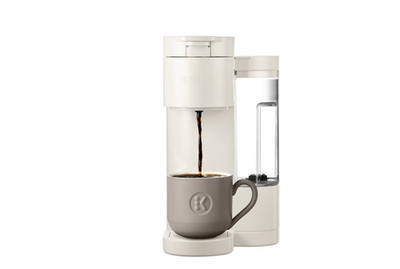 Keurig K-Express Essentials Warm Stone Single-Serve K-Cup Pod Coffee Maker
