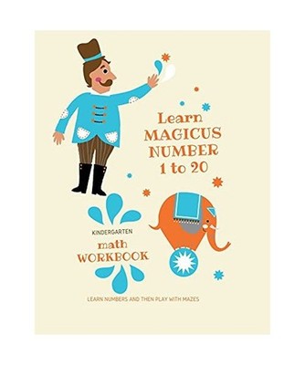 Learn Magicus number from 1 to 20: Number Tracing Book for Preschoolers 3-5 & Ki