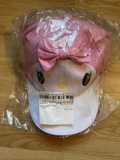 Sanrio Hello Kitty Pink White Girls Baseball Cap Adjustable Bow Embroidered