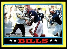 Bills TL/(Greg Bell Sees Daylight) 1986 Topps #383 32818 Football Card