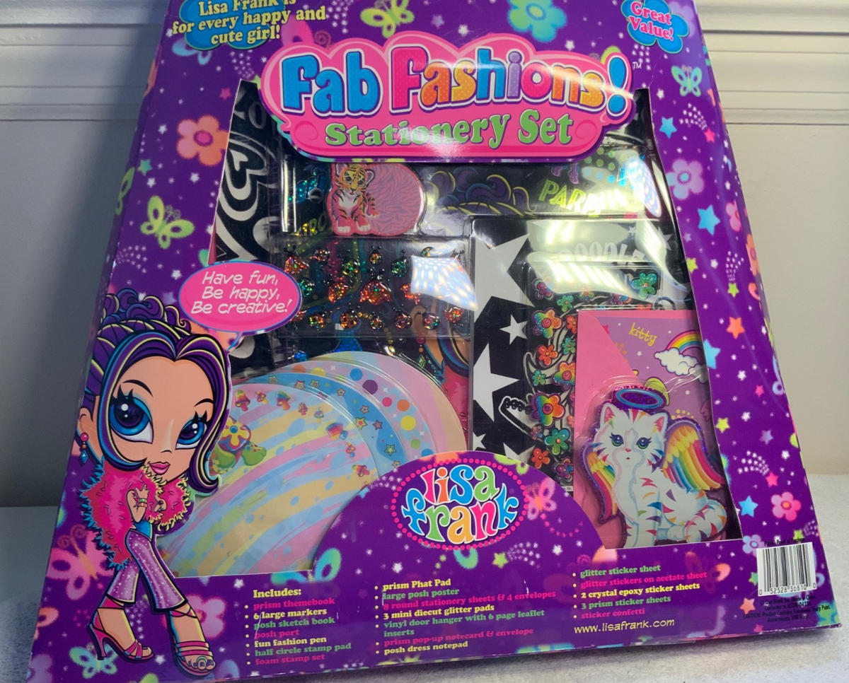 Lisa Frank Fab Fashions! Stationary Set | eBay